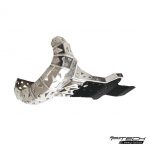 Skid plate with exhaust pipe guard/linkage KTM EXC 250/300 07-16 / Husqvarna TE 250/300 14-16 P-TECH PK001H