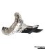 Skid plate with exhaust pipe guard/linkage KTM EXC 250/300 07-16 / Husqvarna TE 250/300 14-16 P-TECH PK001H