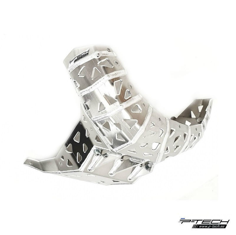 Skid plate with exhaust pipe guard BETA RR 250/300 19 for ARROW exhaust P-TECH PK014
