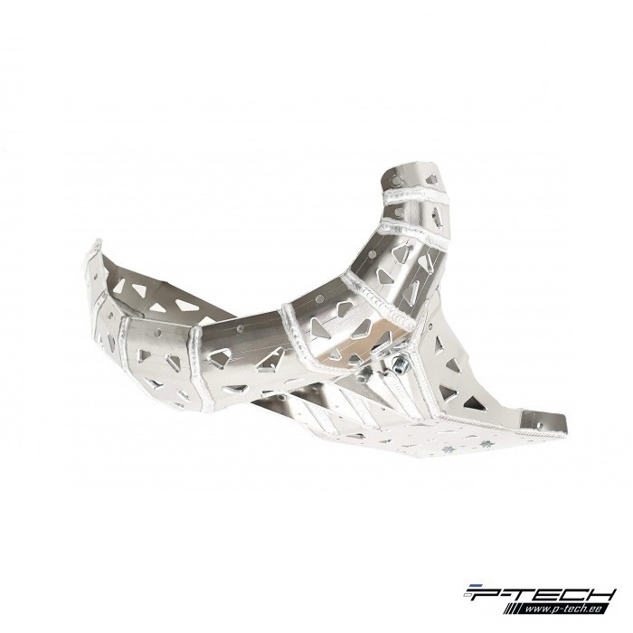 Skid plate with exhaust pipe guard KTM EXC 250/300 TPI 20-23 / Husqvarna TE 250i/300i 20-23 P-TECH PK016