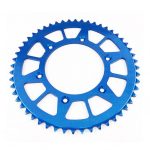 Rear sprocket Beta RR 05-12 / Gas Gas 01-19 / Sherco 07-24 Aluminum RACING blue 52 T Enduro Expert JTR822.52 82252RBEE