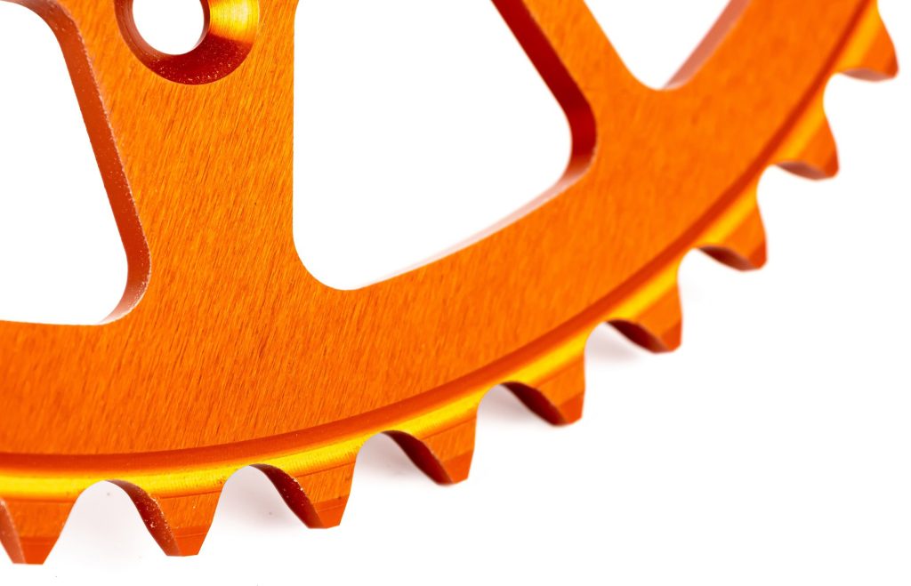 Rear sprocket KTM Freeride 350 12-17 / 250 R 14-17 / 250 F 18-19 Aluminum RACING orange 48 T JTA891.48 99348ROEE