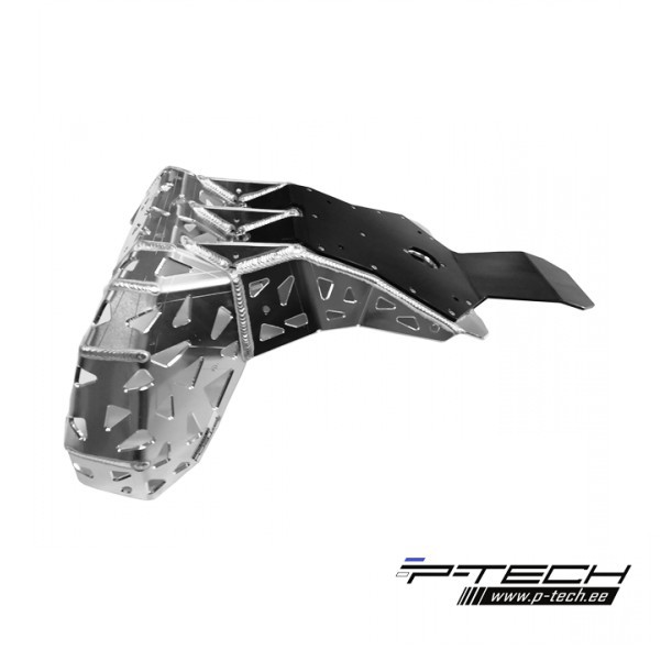 Skid plate with exhaust pipe guard/linkage BETA Xtrainer 15-24 P-TECH PK008B