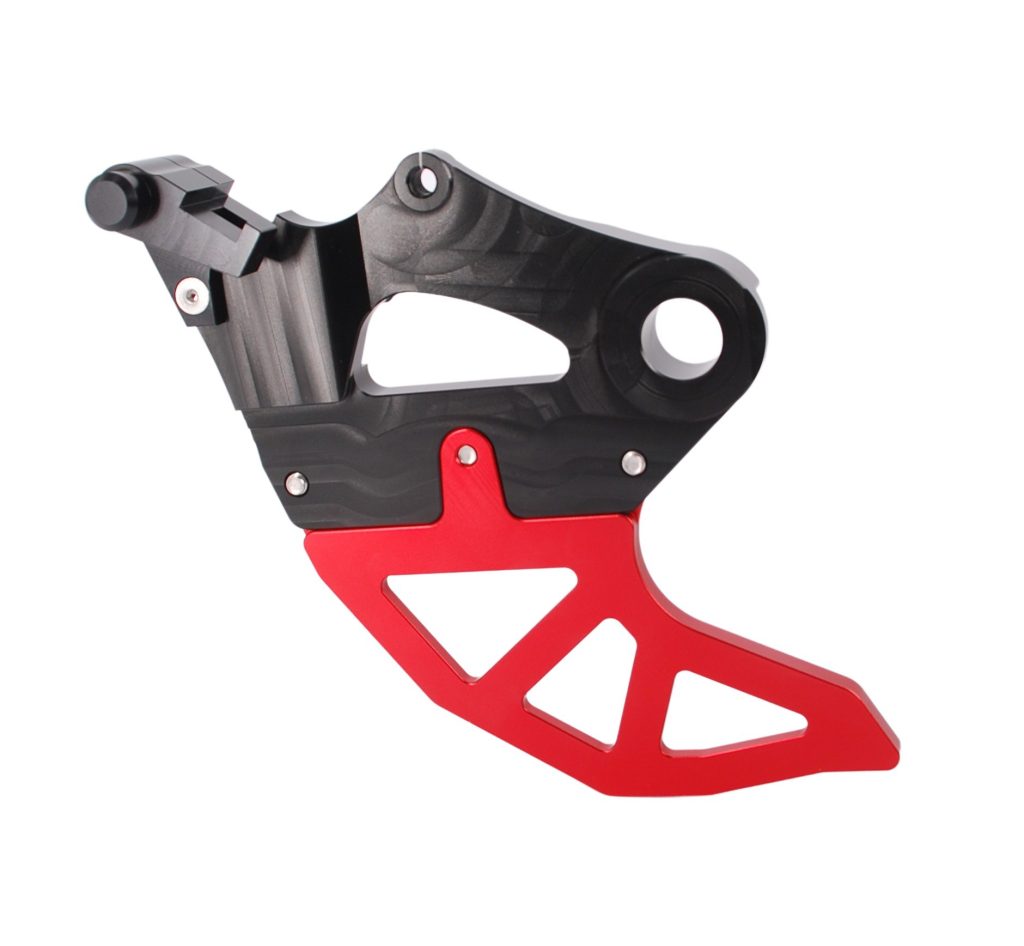 Rear brake disc guard Beta RR 05-25/ Xtrainer 15-25 black/red Enduro Expert RDC001BK/RD