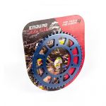 Rear sprocket Yamaha YZ/YZ-F/WR-F 125/250/400/426/450 99-20 Aluminum RACING blue 52 dinti JTR251.52 25152RBEE