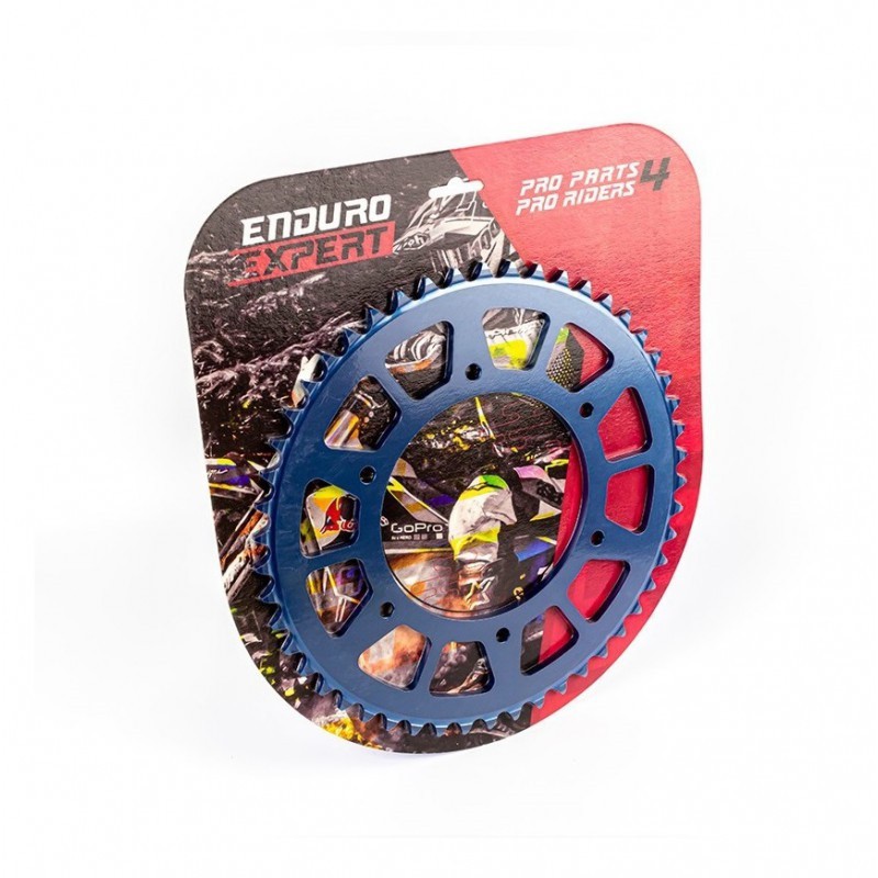 Rear sprocket Yamaha YZ/YZ-F/WR-F 125/250/400/426/450 99-20 Aluminum RACING blue 50 T JTR251.50 25150RBEE