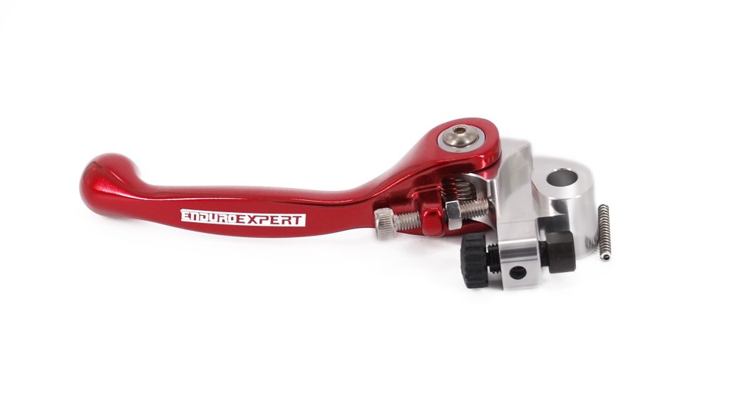 Foldable clutch lever Gas Gas EEC 250/300 21-24 red A54002031000 Enduro Expert ACLC371RDEE