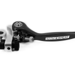 Foldable brake lever Gas Gas EC 250/300 21-24/Husqvarna TE 250/300 22-24 black Enduro Expert ACLB371BKEE