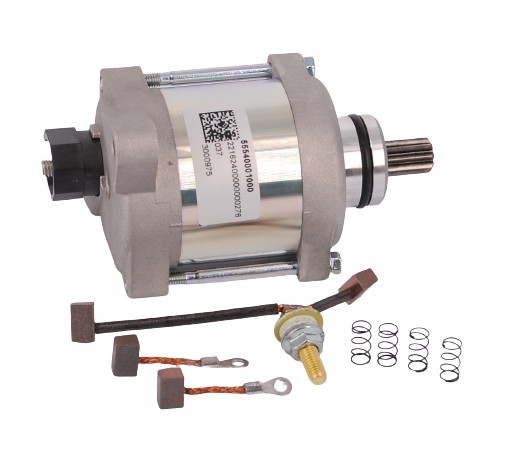 Brush set for starter KTM EXC 250/300 2T 17-25 TPI/ TBI OEM 55540001000/ A44040201000 - 4 pcs. Enduro Expert 24640EE