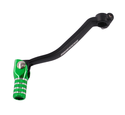 Shift lever Kawasaki KX-F 250 09-20/ KX 250 19-20 black/green Enduro Expert ASC75BKEE