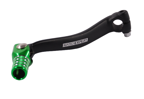 Shift lever Kawasaki KX-F 450 09-15 black/green Enduro Expert ASC76BKEE