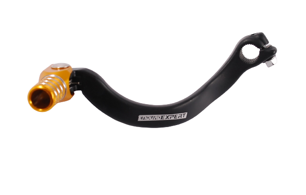 Shift lever Suzuki RM 125 89-08 black/gold Enduro Expert ASC28BKEE