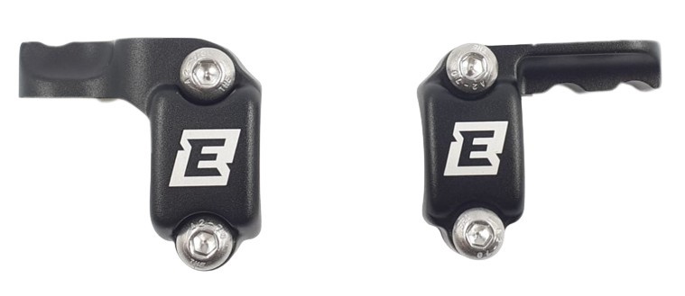 Brembo master cylinder brake/clutch protector clamps set KTM/Husqvarna/Sherco forged black Enduro Expert EE1121496BK