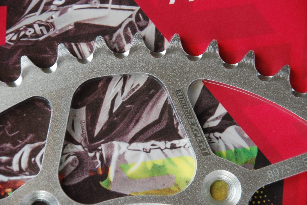 Rear sprocket Gas Gas 21-25/ KTM 93-25/ Husqvarna 14-25 53 T Enduro Expert ultra light steel JTR897.53 89753EE