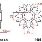 Front sprocket Beta 05-25/ Gas Gas 21-25/ KTM 93-25/ Husqvarna 14-25 11 T JTF1901.11 Enduro Expert 124811EE