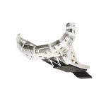 Skid plate with exhaust guard with plastic bottom KTM EXC/XC-W 250/300 24-26/Husqvarna TE 250/300 24-26 P-Tech PK027H