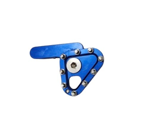 Brake lever step plate KTM flexible blue Enduro Expert ASBFBLEE