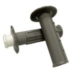 SOFT grip set lock-on enduro/motocross 2T/4T 6 adaptors Gray Diamond PMT050