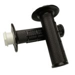 SOFT grip set lock-on enduro/motocross 2T/4T 6 adaptors Black Diamond PMT049