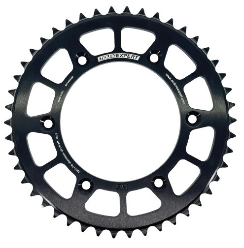 Rear sprocket KTM 90-25/ Husqvarna 11-25/ Gas Gas 21-25 black 52T JTR897.52 aluminum Enduro Expert 89752BKEE