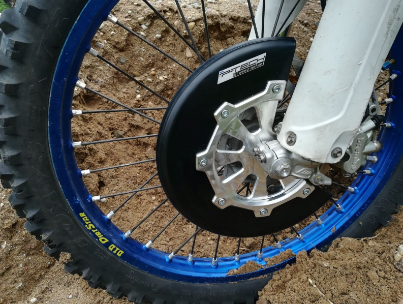 Front brake disc guard KTM EXC-F/SX-F/XC 16-25/ HusqvarnaTE 16-25 P-TECH EPK005