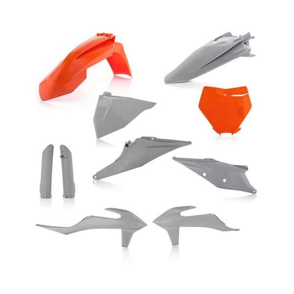 Πλαστικά φαλαινών ΚΤΜ SX125/250 19-22, SX-F250/350/450 19-22 γκρι/πορτοκαλί