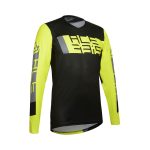 MX Outrun Μαύρο/Κίτρινο μπλουζάκι