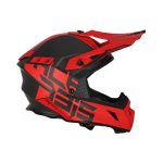 Κράνος κόκκινου στρώματος άνθρακα χάλυβα