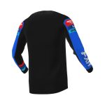 Συμπλέκτης T-shirt MX23 Μαύρο μπλε κόκκινο