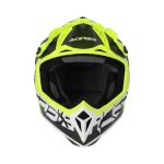 Ατσάλινος άνθρακας Μαύρος/Φλούο Κράνος Κίτρινο ECE-2206