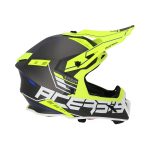 Ατσάλινος άνθρακας Μαύρος/Φλούο Κράνος Κίτρινο ECE-2206