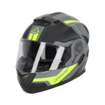 Κράνος Serel Μαύρο Fluo κίτρινο