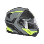 Κράνος Serel Μαύρο Fluo κίτρινο