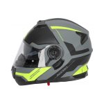 Κράνος Serel Μαύρο Fluo κίτρινο