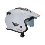 Κράνος Jet Aria ελαφρύ γκρι