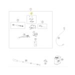 Κάλυμμα φρένων Magura OEM Husqvarna FE 18-21, FC 2018, TE250/300 18-21