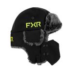 Χειμερινό καπέλο Τράπερ Μαύρο/Χίβις